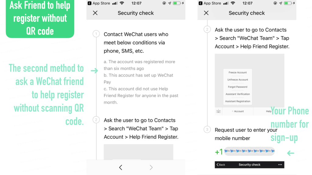 register WeChat account with mobile phone, register WeChat 2019, sign up WeChat 2019