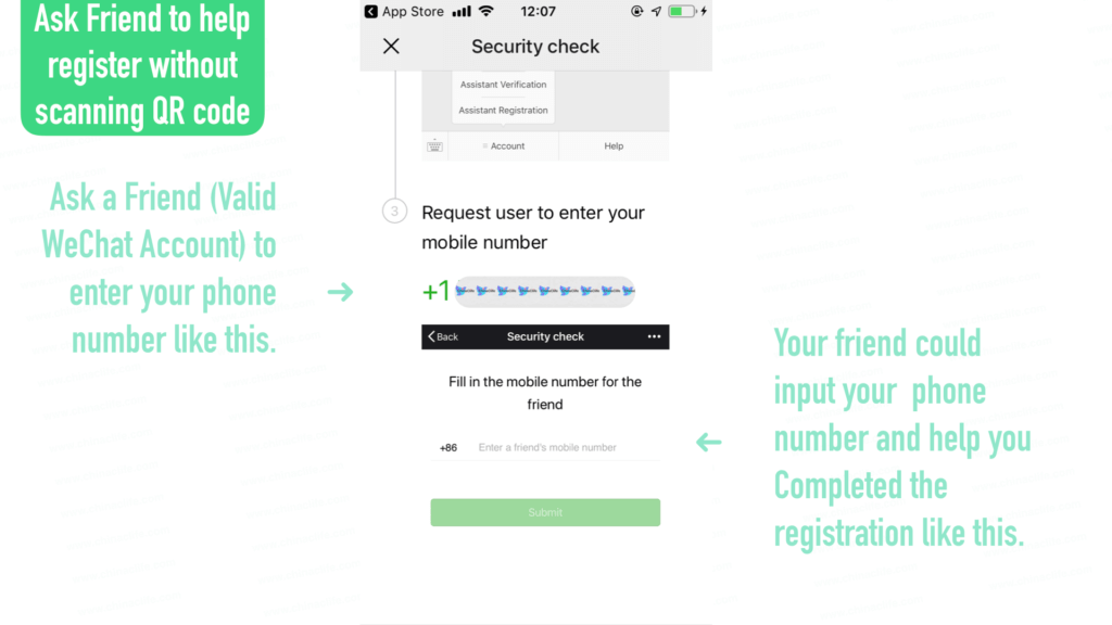 register WeChat account with mobile phone, register WeChat 2019, sign up WeChat 2019