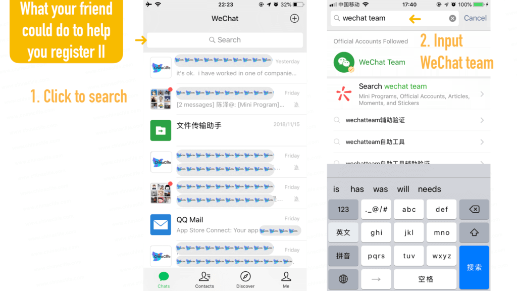 register WeChat account with mobile phone, register WeChat 2019, sign up WeChat 2019