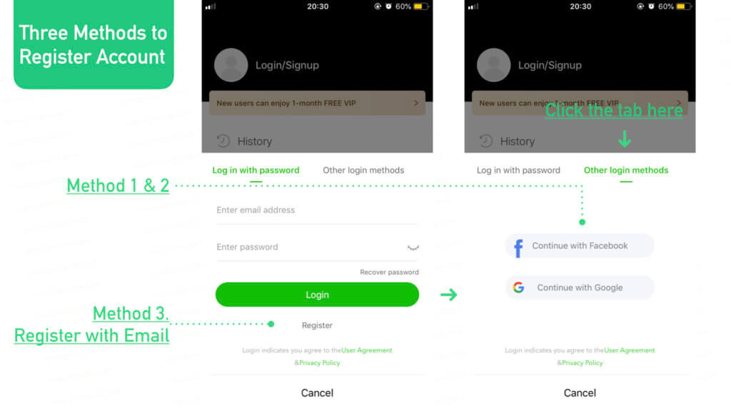 How to register iQIYI international account 2019 on mobile phone, register iQIYI account 2020