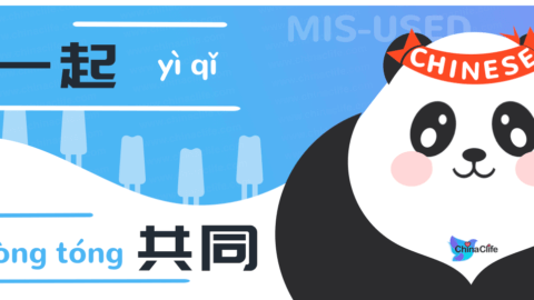 Dinstinguish Mis-used Chinese Adverbs 一起 vs 共同