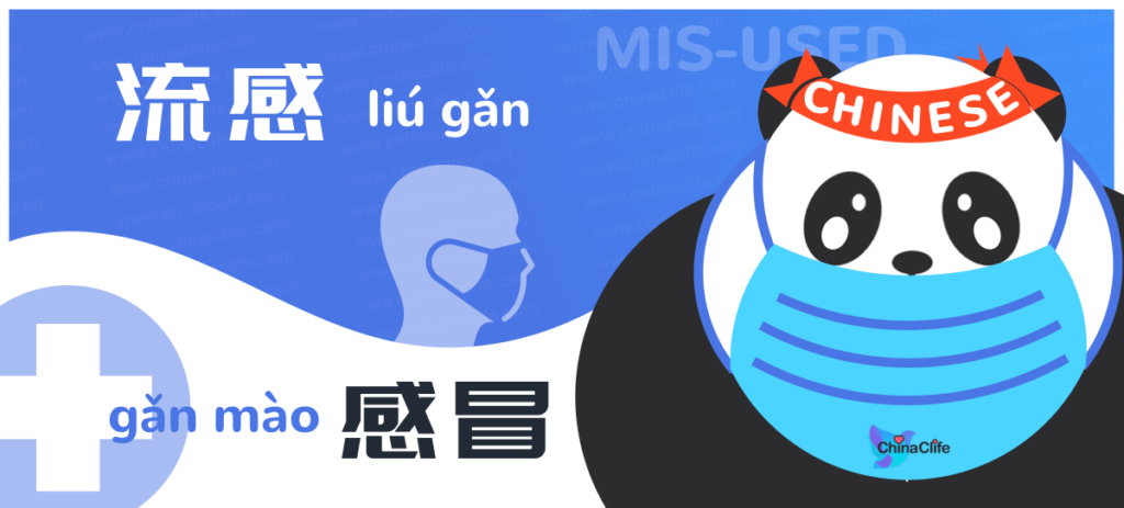 Learn Chinese Words Liugan and Ganmao