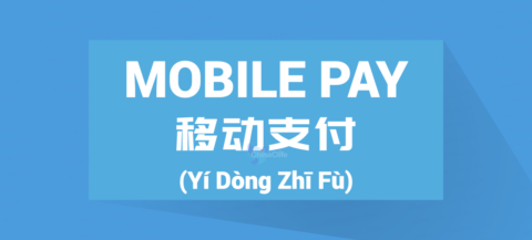 Chinese Word for Mobile Payment