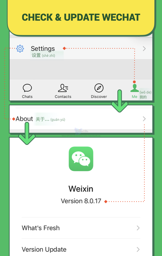 Step One on How to Pause Long Voice Messages and Resume Playing in Weixin/WeChat
