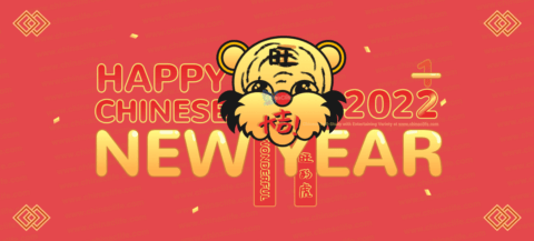 Happy Chinese New Year 2022! Wish You A Wonderful 2022 Year of The Tiger! <br />| 祝大家春节快乐！虎年大吉！！！ with Pinyin