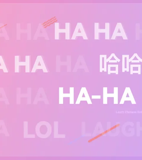 Tell What Does HA HA HA HA HA HA Mean in Chinese